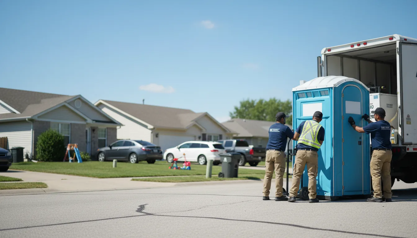 Standard Porta Potty Rentals in Mission, KS near me